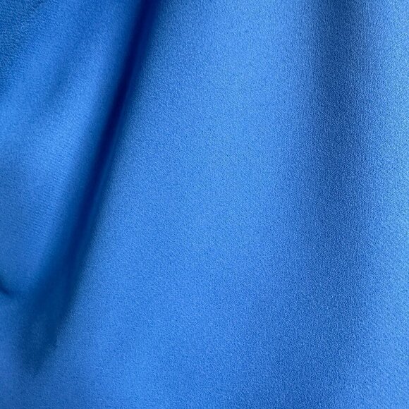 She + Sky Royal Blue Cowl Neck Spaghetti Strap Wide Leg Jumpsuit - Picture 6 of 8